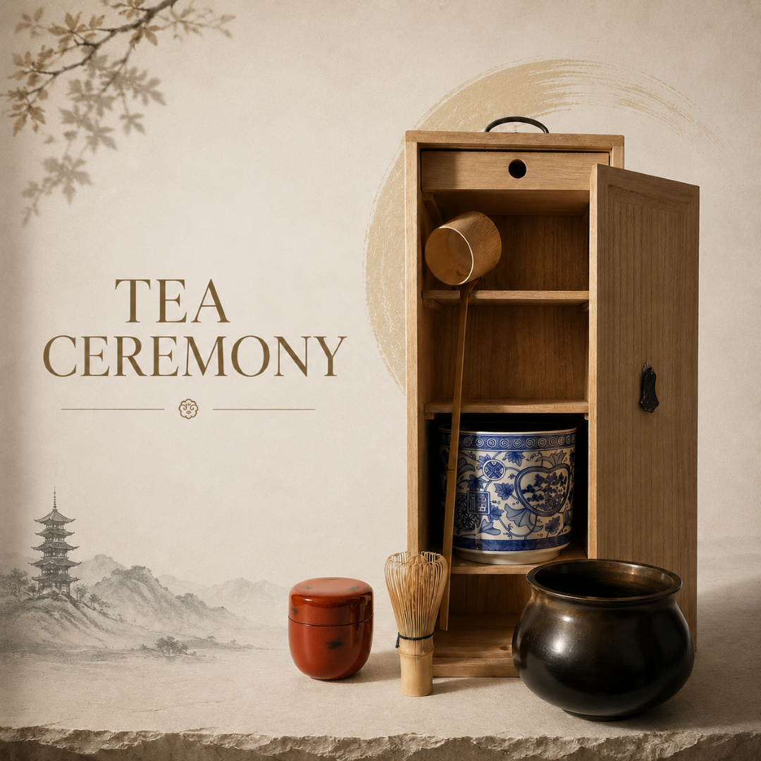 illustration collection of a tea ceremony