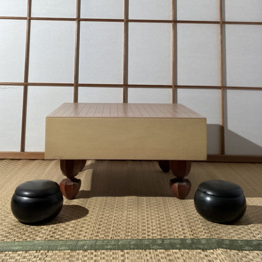 go game board in a japanese room