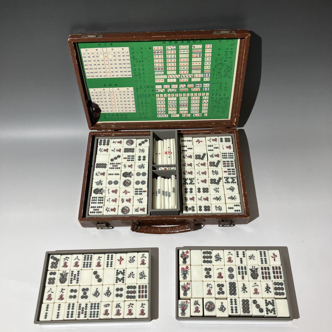 mahjong game set