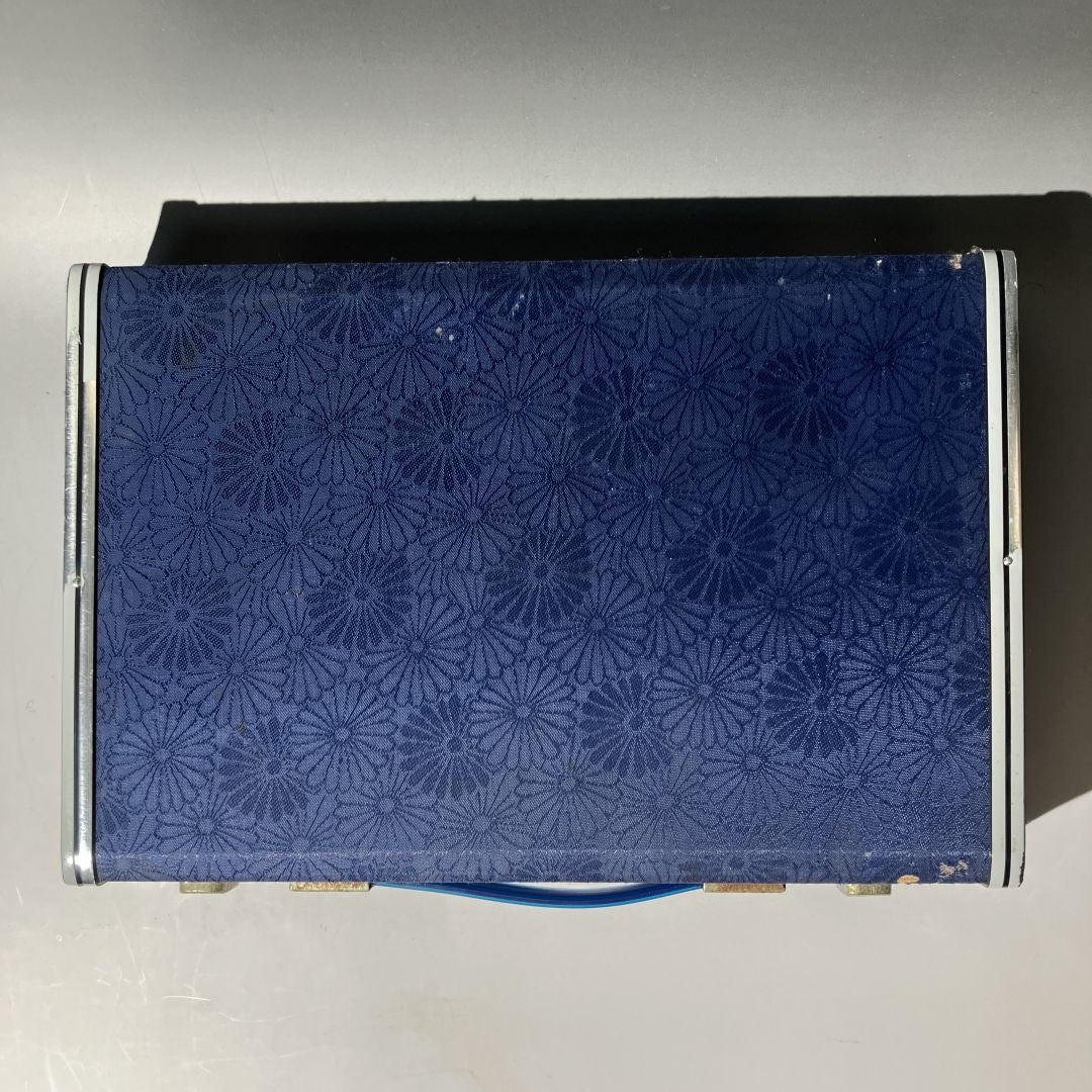 blue case of a go board